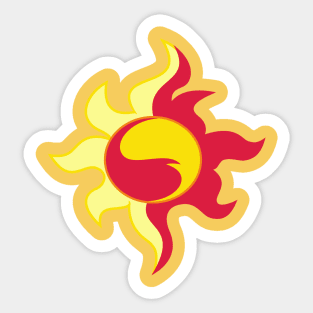 My little Pony - Sunset Shimmer Cutie Mark V3 Sticker